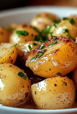 Garlic Sauce Baby Potatoes