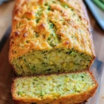 Green Onion Zucchini Cheddar Quick Bread