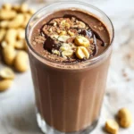Healthy Chocolate Peanut Butter Smoothie