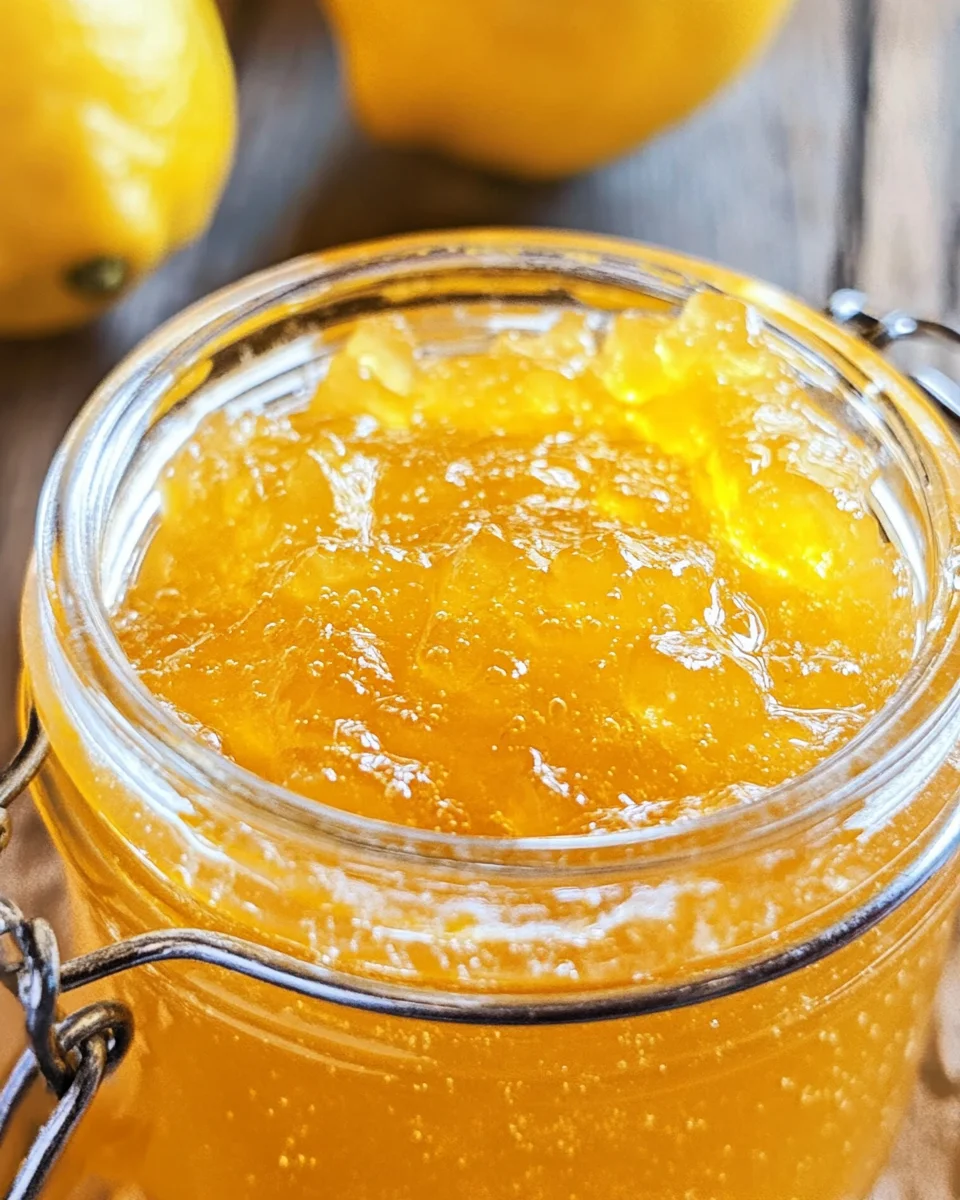Italian Lemon Jam
