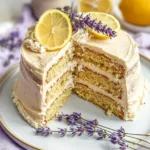 Lemon Lavender Cake Recipe || Light and Fragran