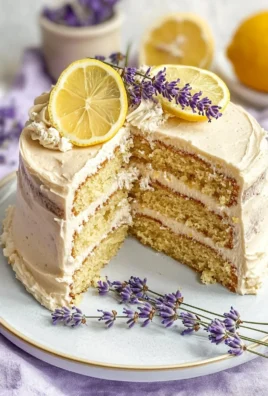 Lemon Lavender Cake Recipe || Light and Fragran
