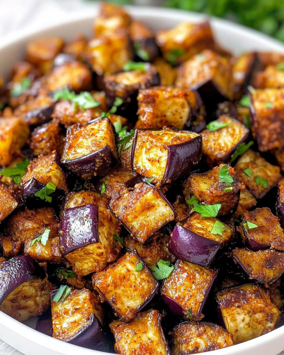 Low-Calorie Air Fryer Eggplant