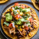 Mexican Rotisserie Chicken Tostadas