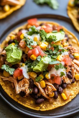 Mexican Rotisserie Chicken Tostadas