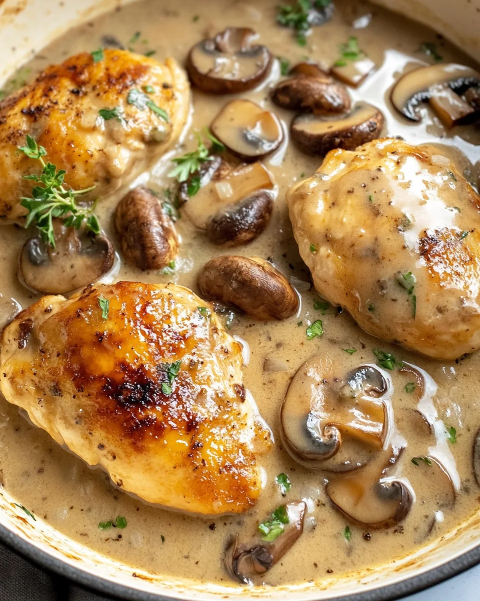 Mushroom Chicken