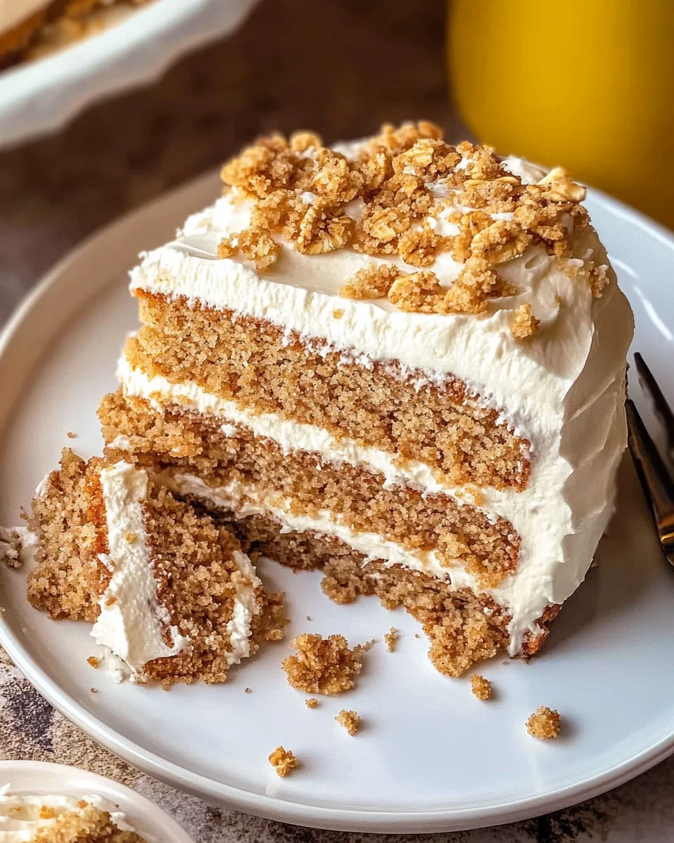 Oatmeal Cream Pie Cake