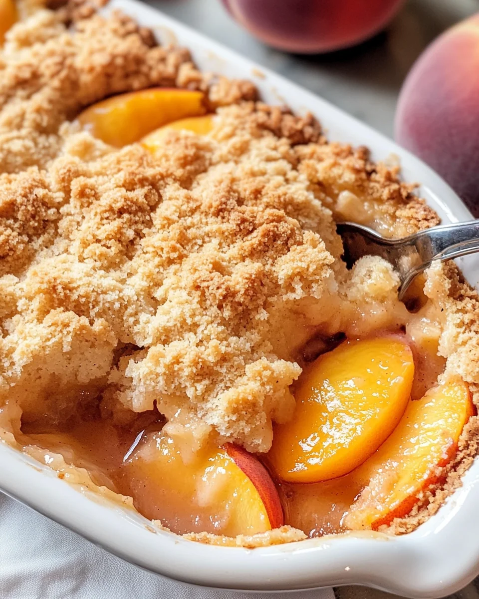 Peach Cobbler Recipe