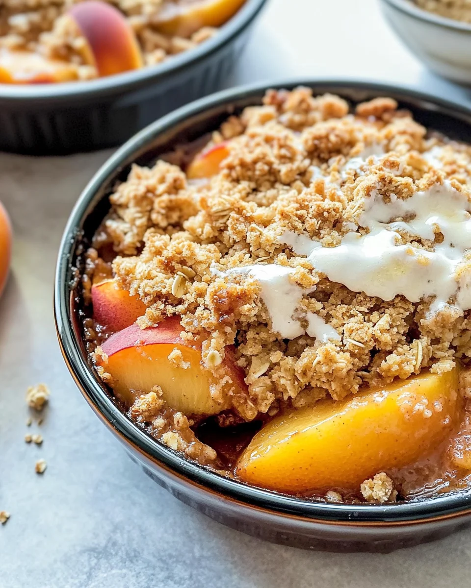 Peach Crisp