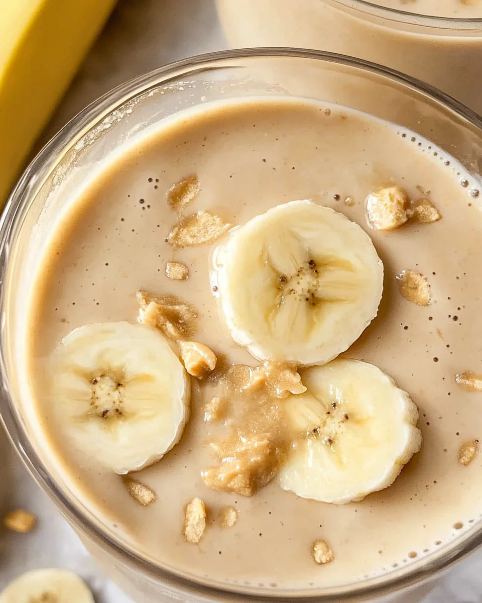 Peanut Butter Banana Smoothie