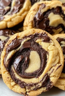 Peanut Butter Brownie Swirl Cookies