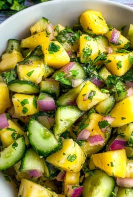 Pineapple Cucumber Salad