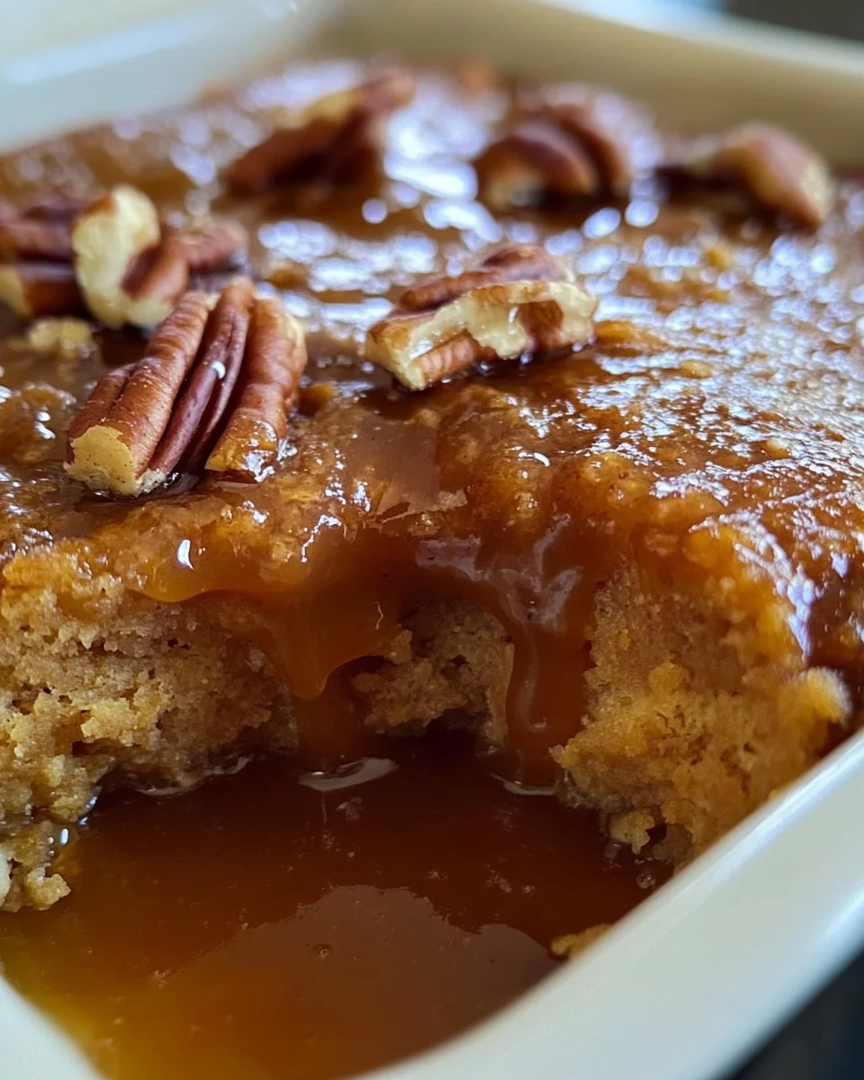 Pumpkin Pecan Cobbler