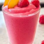 Raspberry Peach Smoothie