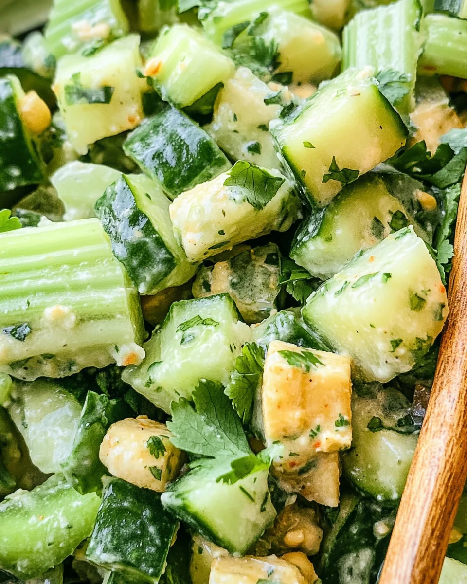 Rudy's Sunshine Salad (Israeli-Inspired Tahini Salad)