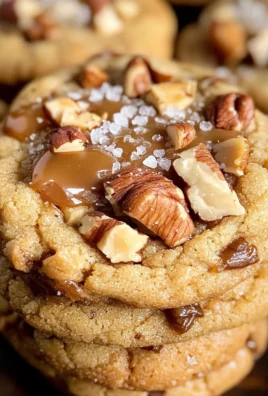 Salted Caramel Crunch Cookies