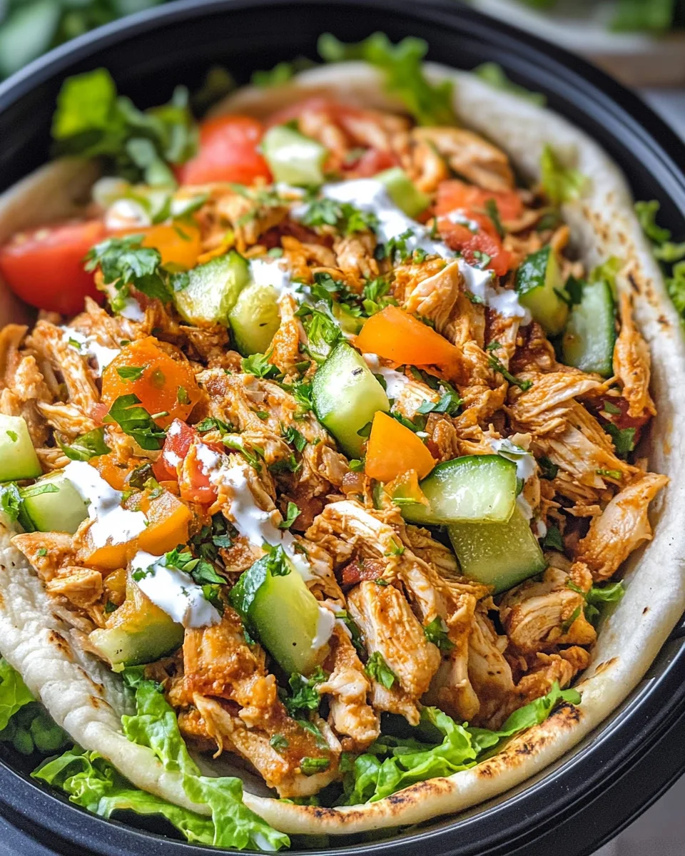 Slow Cooker Chicken Shawarma Recipe