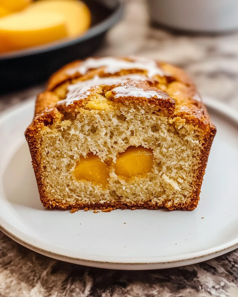 Southern Peach Bread