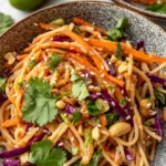 Spicy Thai Spaghetti Salad