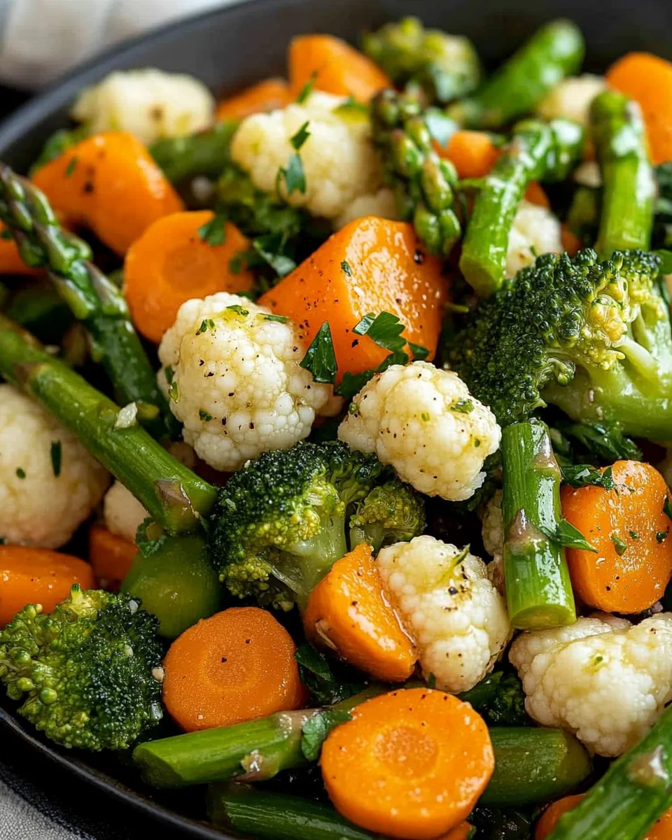 Steamed Vegetable Medley