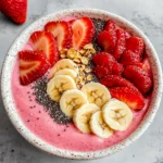 Strawberry Banana Smoothie Bowl