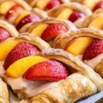 Strawberry Peach Pie Bites