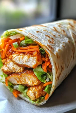 Sweet Chili Chicken Wraps