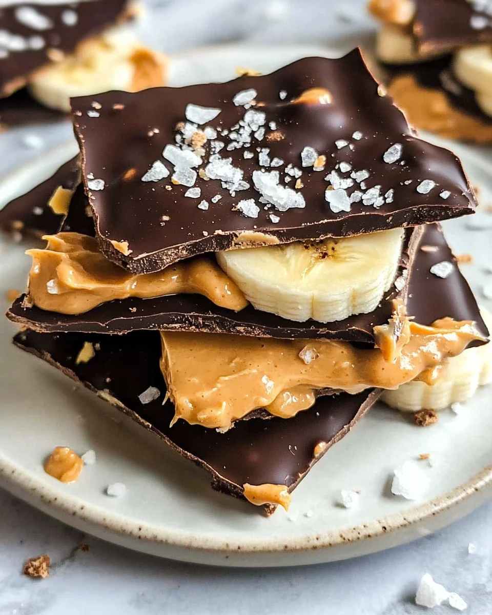 Viral Chocolate Banana Bark