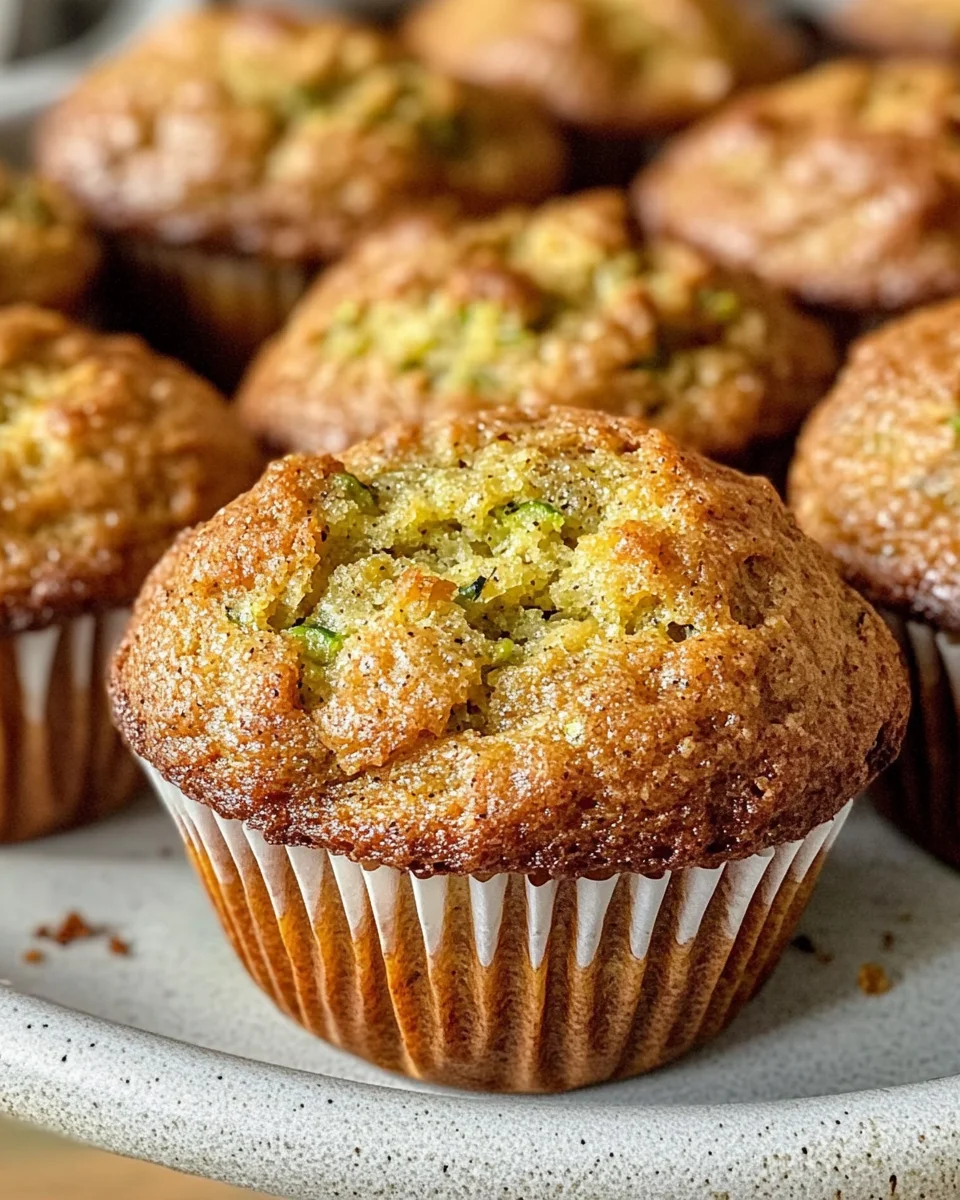 Zucchini Bread Muffins