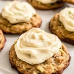 Zucchini Cookies with Cream Cheese Frosting