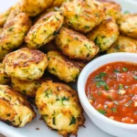 Zucchini Garlic Bites