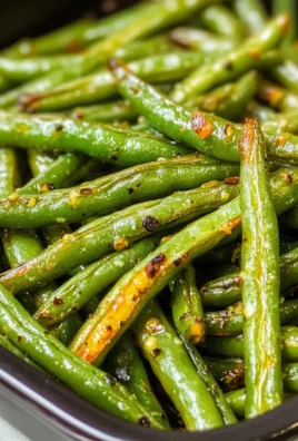 Air Fryer Roasted Green Beans