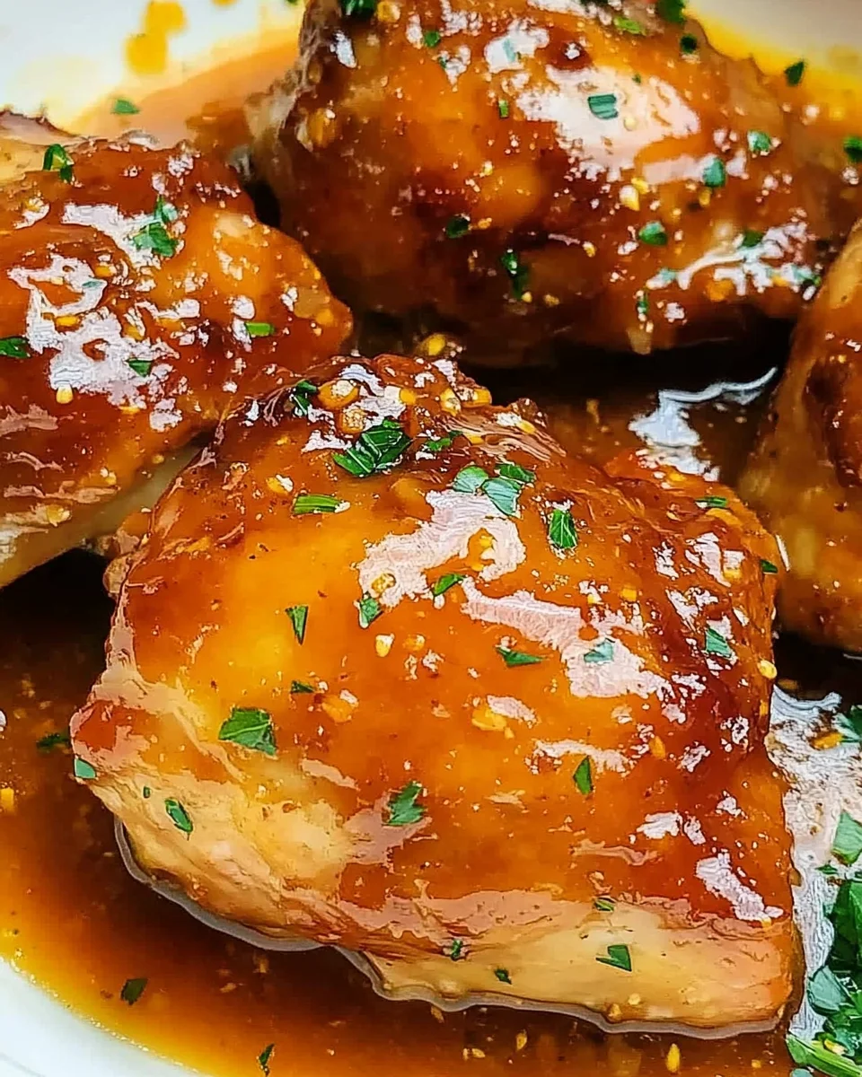 Apricot Chicken Thighs