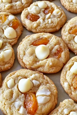 Apricot White Chocolate Cookies