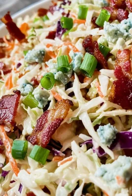 Bacon Blue Cheese Slaw