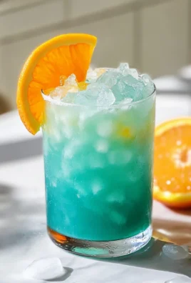 Blue Hawaiian Mocktail (or Cocktail) Drink Recipe