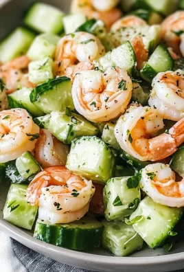 Cucumber Shrimp Salad