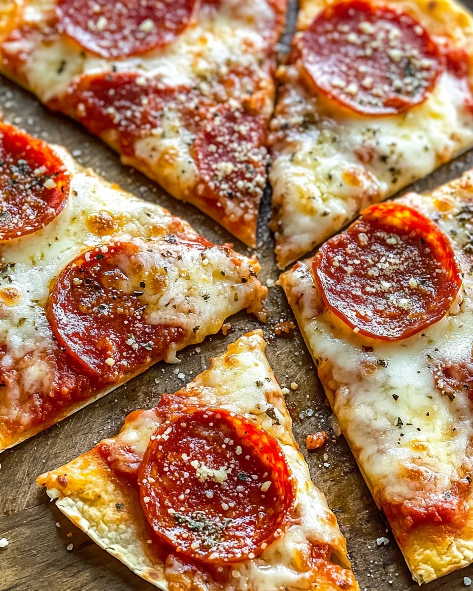 Easy 5 Minute Air Fryer Tortilla Pizza