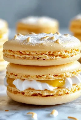 Easy Lemon Meringue Pie Macarons