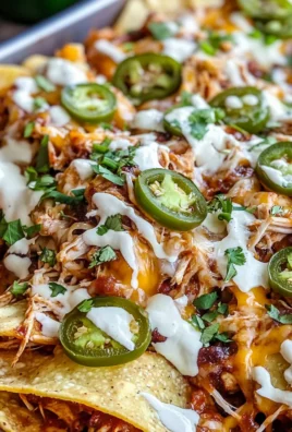 Easy Sheet Pan BBQ Chicken Nachos