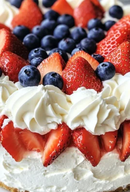 Easy Strawberry Jello Flag Cake
