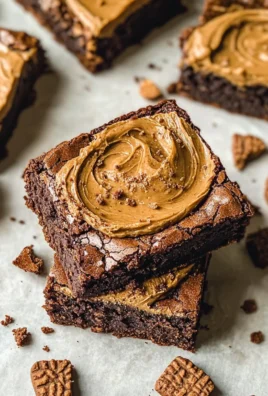 Fudgy Biscoff Brownies