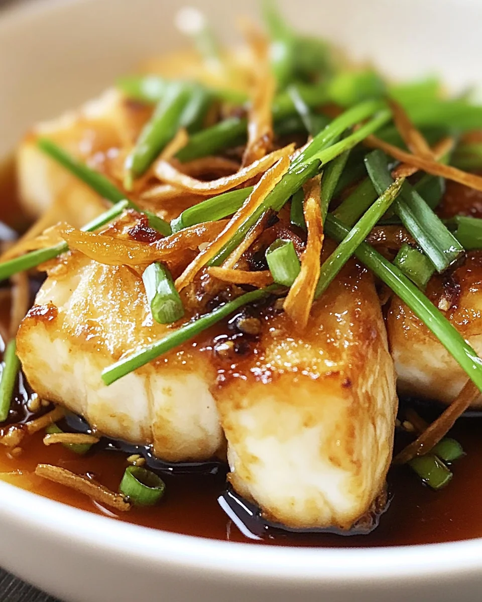 Ginger Soy Fish Recipe