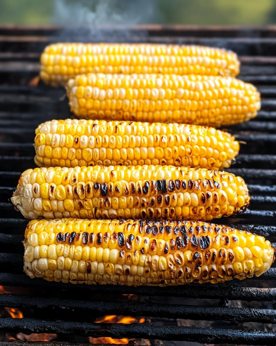 Grilled Corn on The Cob