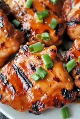 Grilled Honey Buffalo Chicken Thighs