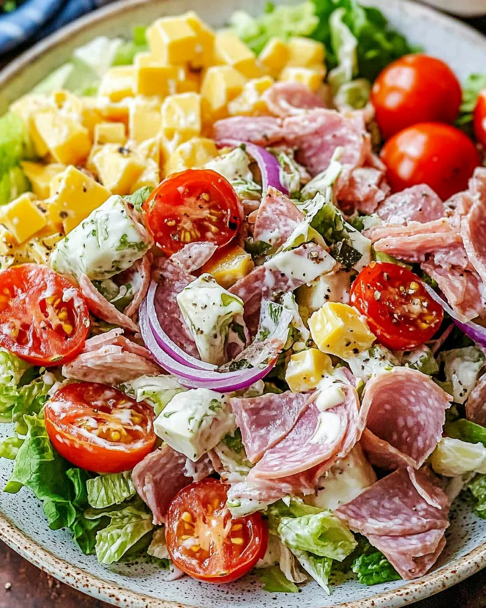 Grinder Salad Recipe