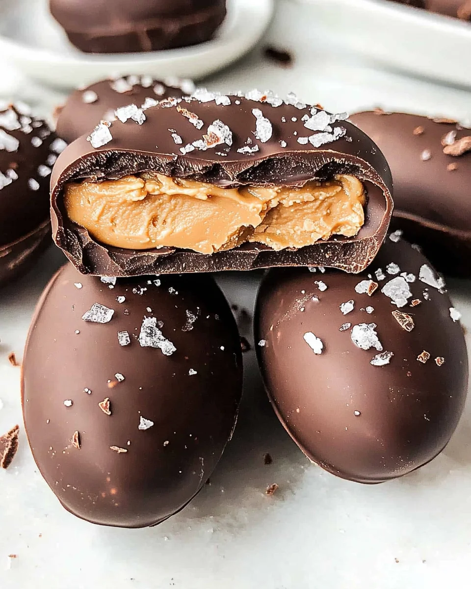 Healthy Reese's Eggs (High Protein)