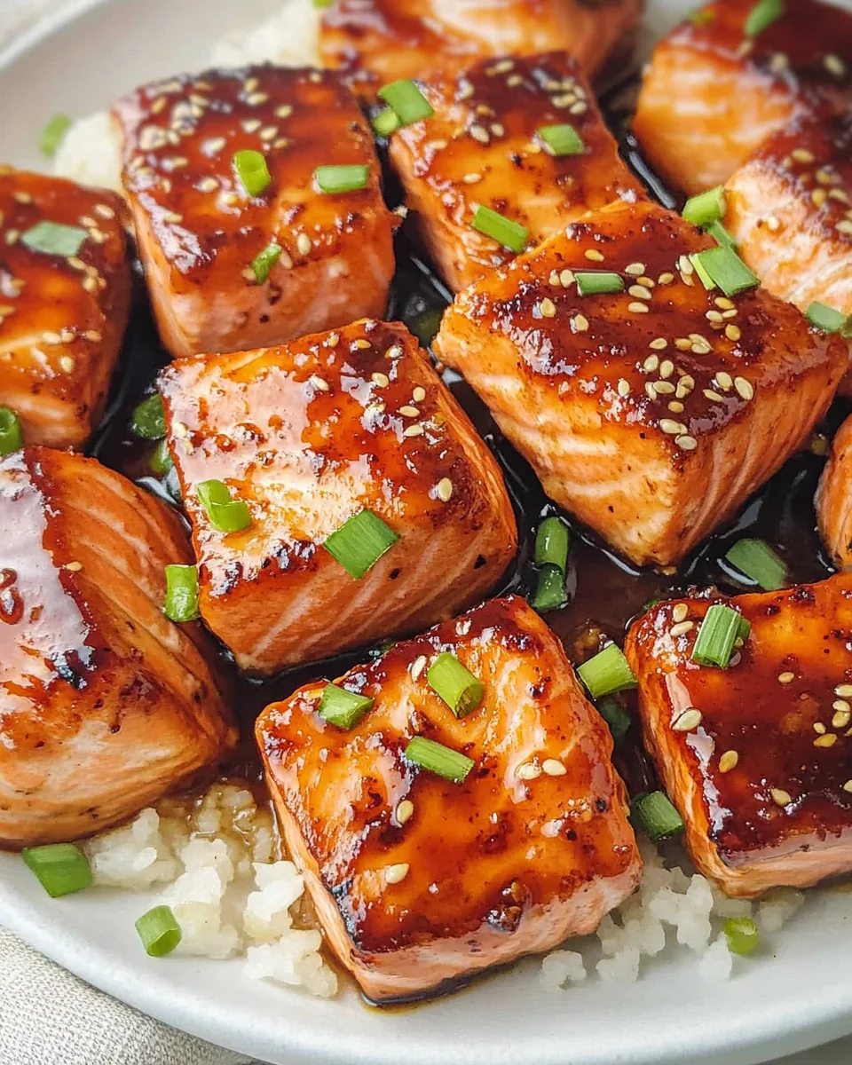 Honey Butter Garlic Glazed Salmon Bites: An Incredible Ultimate Recipe