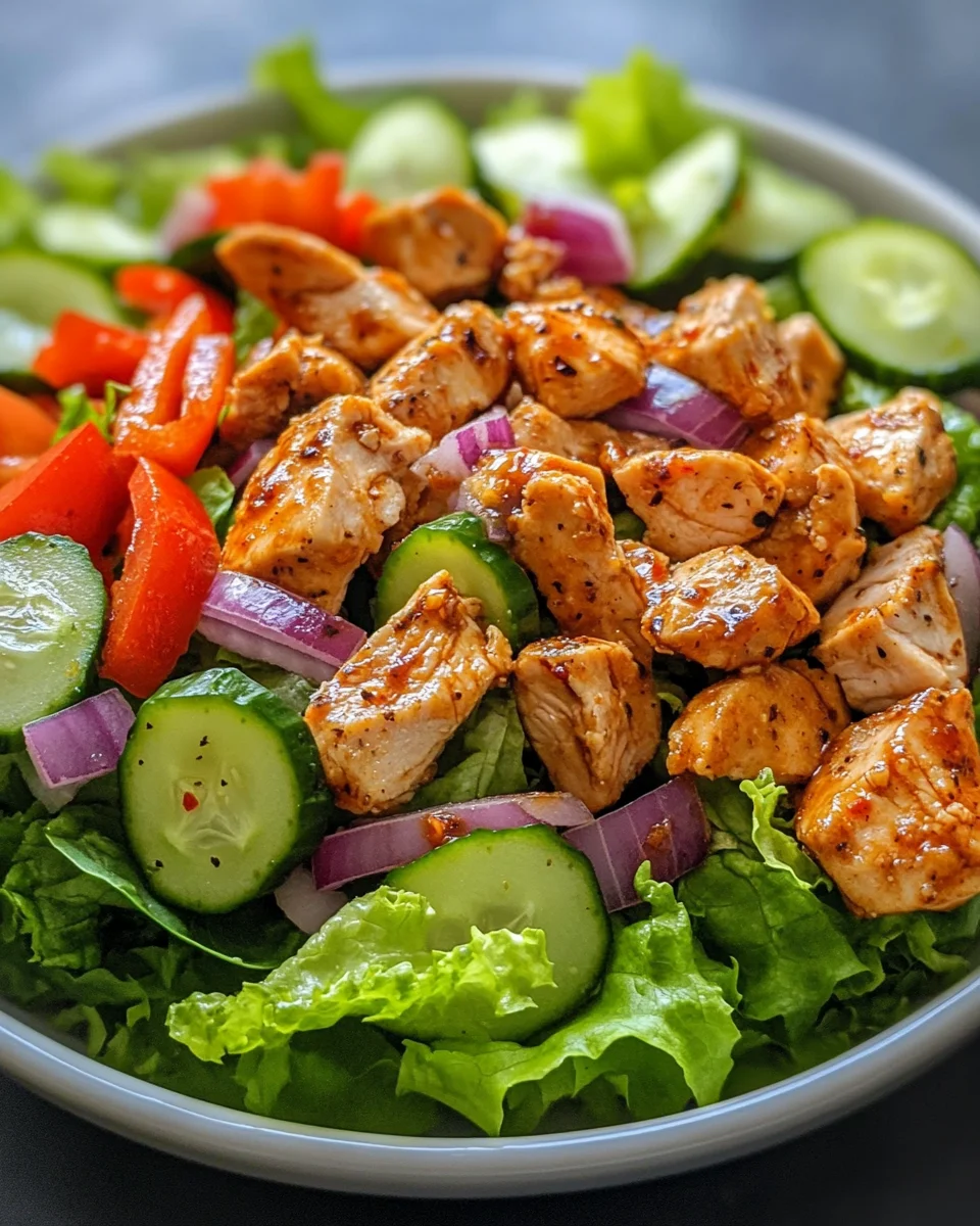 Honey Hot Chicken Salad