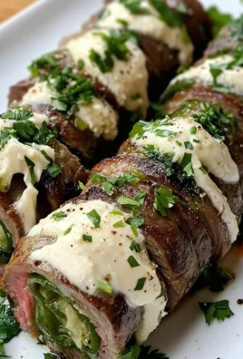 Irresistible Hatch Green Chile Steak Roll Ups